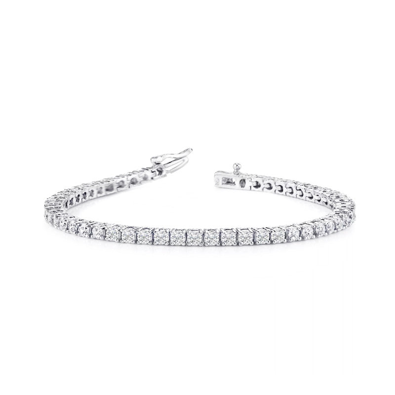 3.00ct テニスブレスレット スクエア