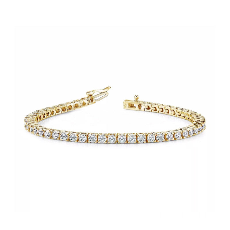 3.00ct テニスブレスレット スクエア